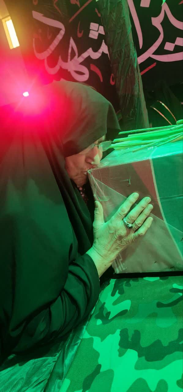 خواهرانه های بچه های مسجد اشکاردشت چالوس برای شهید گمنام