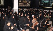 مجلس عزای فاطمی(س) در شهر سوق