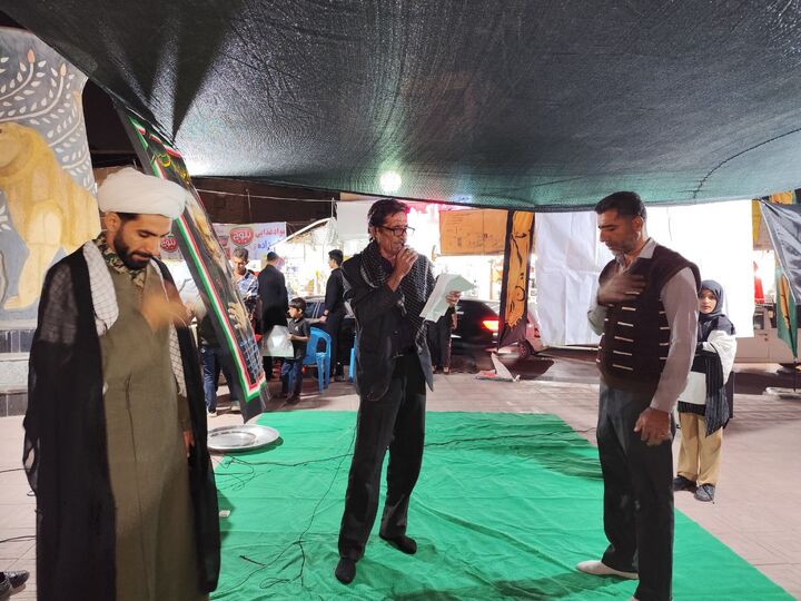 خیمه عزای مادر سادات در جیرفت برپا شد