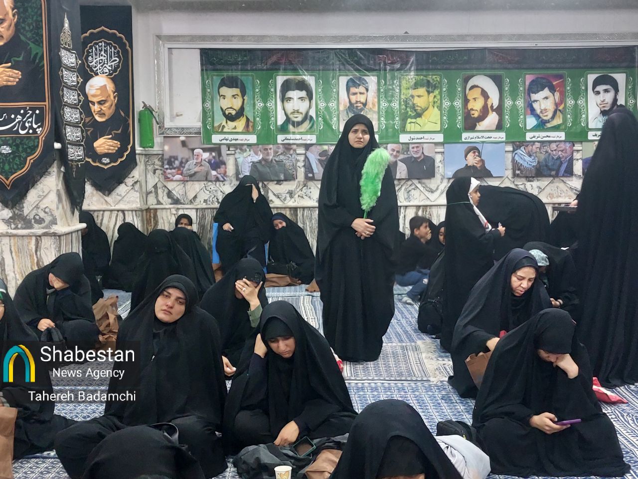 اولین شب مراسم عزاداری فاطمیه دوم در بیتالزهراء حاجقاسم+تصاویر