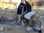 تلاش شبانه‌روزی بچه مسجدی‌ها برای ساخت مقبره شهید خوشنام