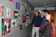 دانش‌آموزان پاکستانی برای کودکان شهید غزه نقاشی کردند