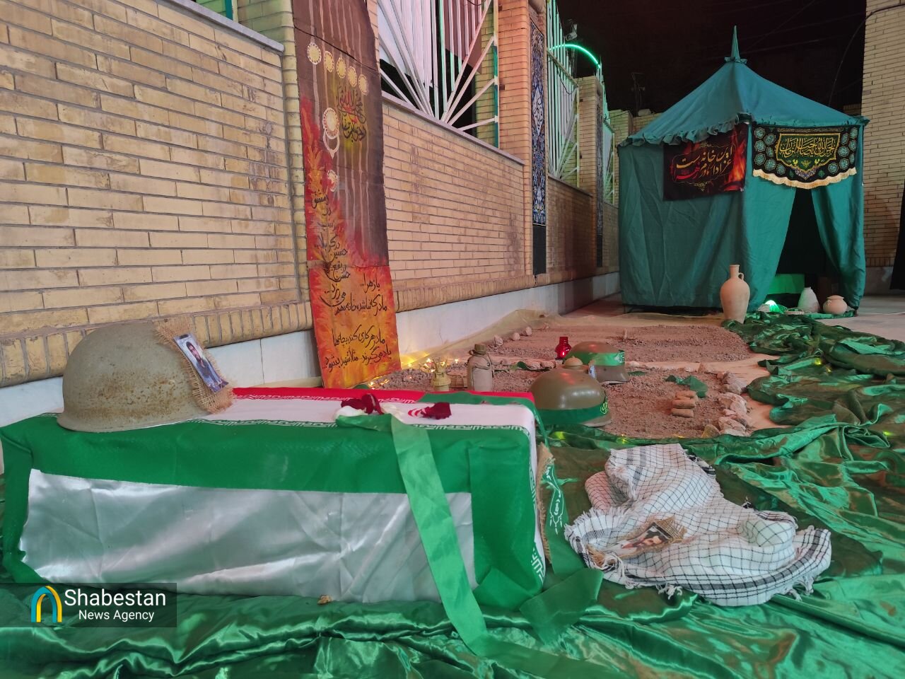 یادواره شهیدان شاه حسینی برگزار شد