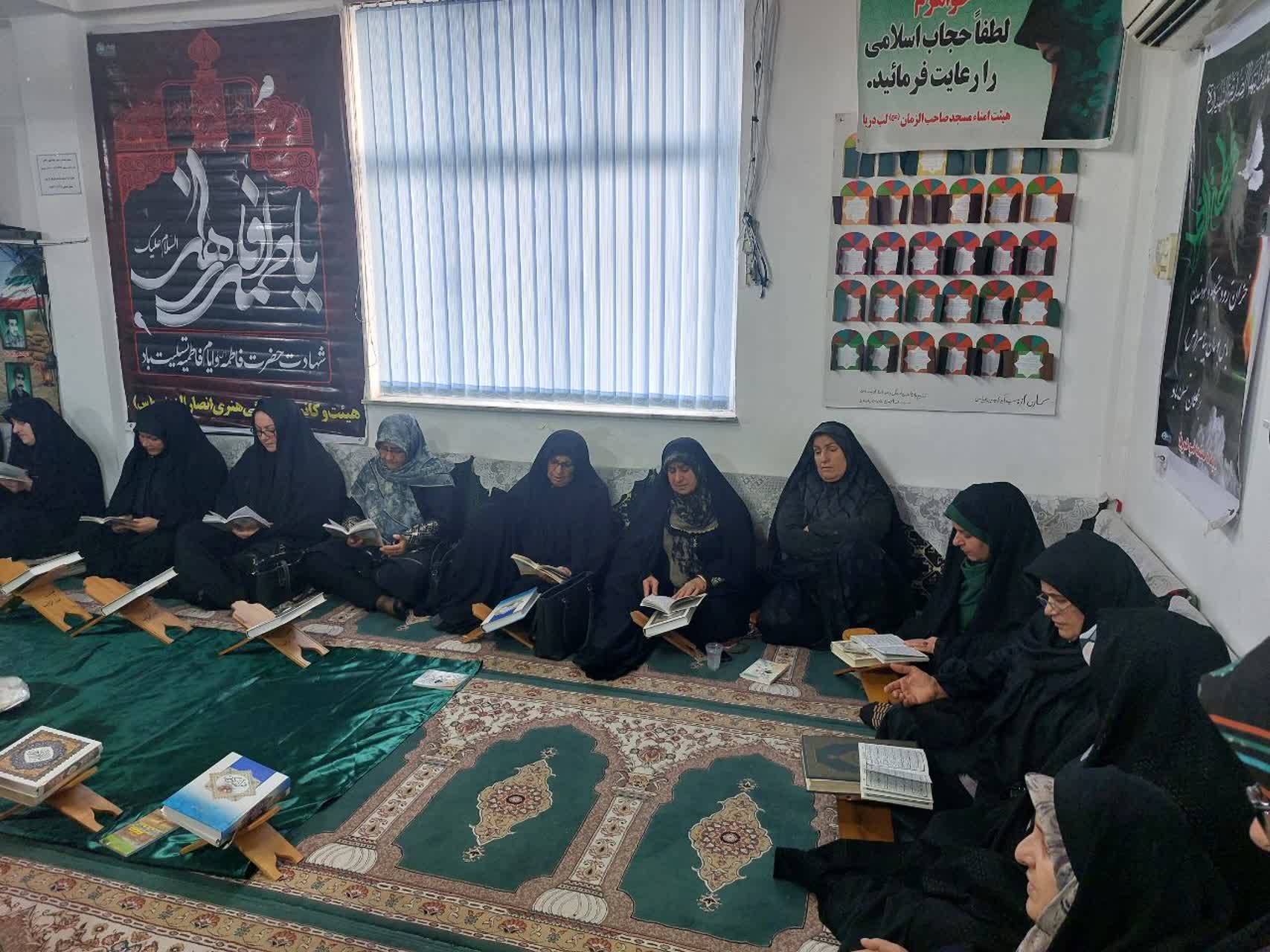 پخت نان برنجی و ۲۰۰کیلو آش نذری در کانون فرهنگی و هنری انصار الزینب (س)