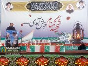 از استقبال تا بدرقه شهید گمنام آرمیده در اداره کل بازرسی استان کرمان