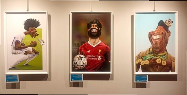 نمایش طنزآمیز از خیر و شر در نمایشگاه کاریکاتور «رخ به رخ»