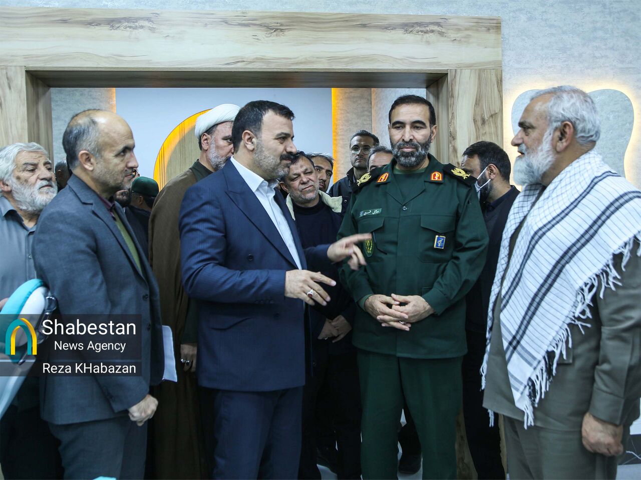 افتتاح پروژه های عمرانی سپاه خراسان شمالی با حضور سردار نقدی