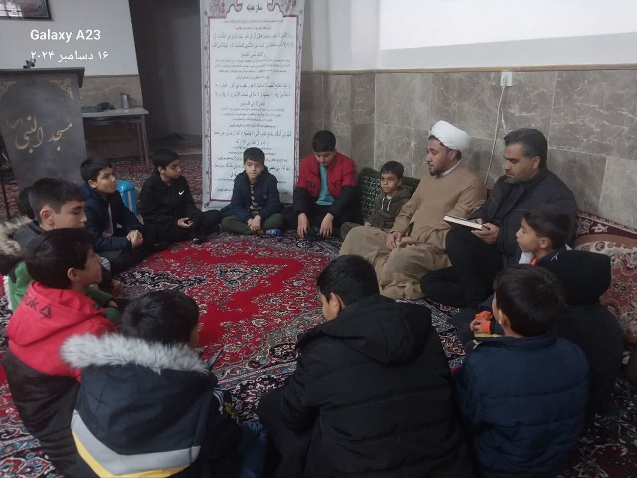 مرحله مسجدی مسابقات قرآنی «مهمانی آیه‌ها» در مسجد النبی(ص) برگزار شد