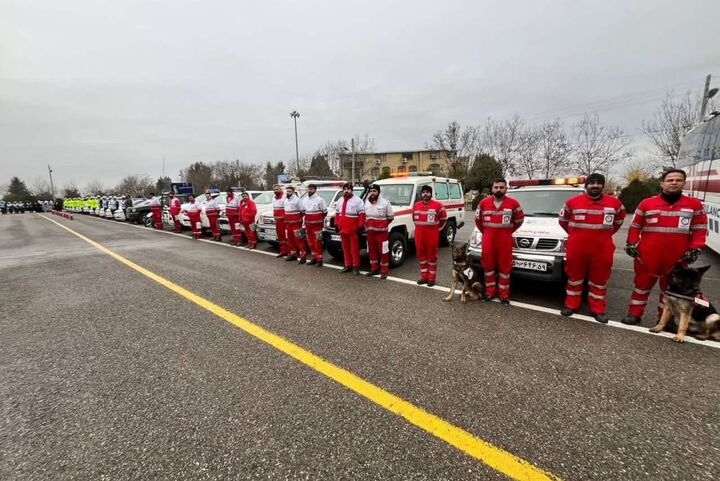 مشارکت ۲۷۵ نجاتگر گلستانی در طرح امداد و نجات زمستانه هلال‌احمر