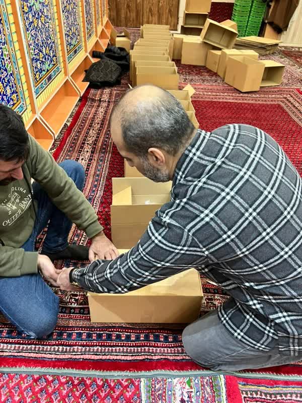 زمستان گرم با یلدای مهربانی مسجدیها+ تصاویر
