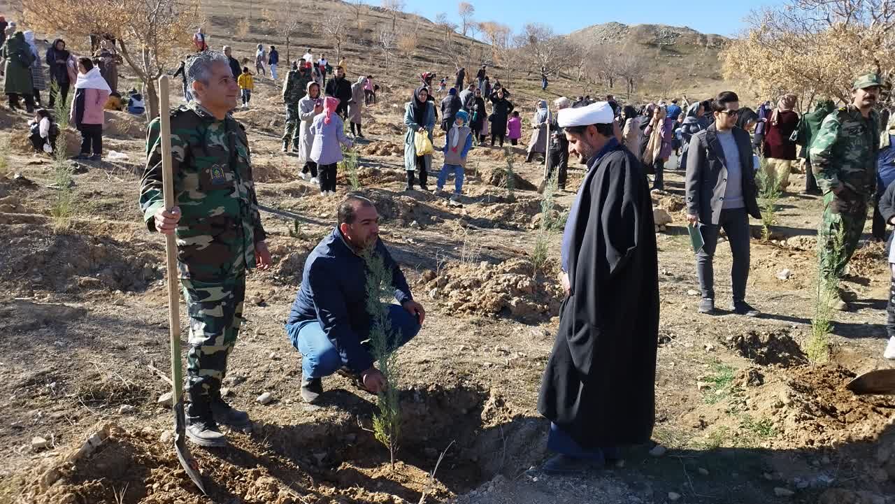 پویش درختکاری در کردستانی گامی برای توسعه فضای سبز