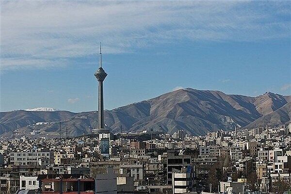 آسمان نیمه ابری در تهران طی پنج روز آینده