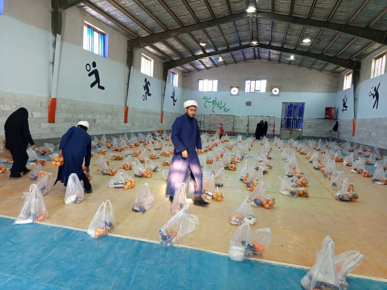 مهربانی خراسانیها به رسم امام مهربانیها