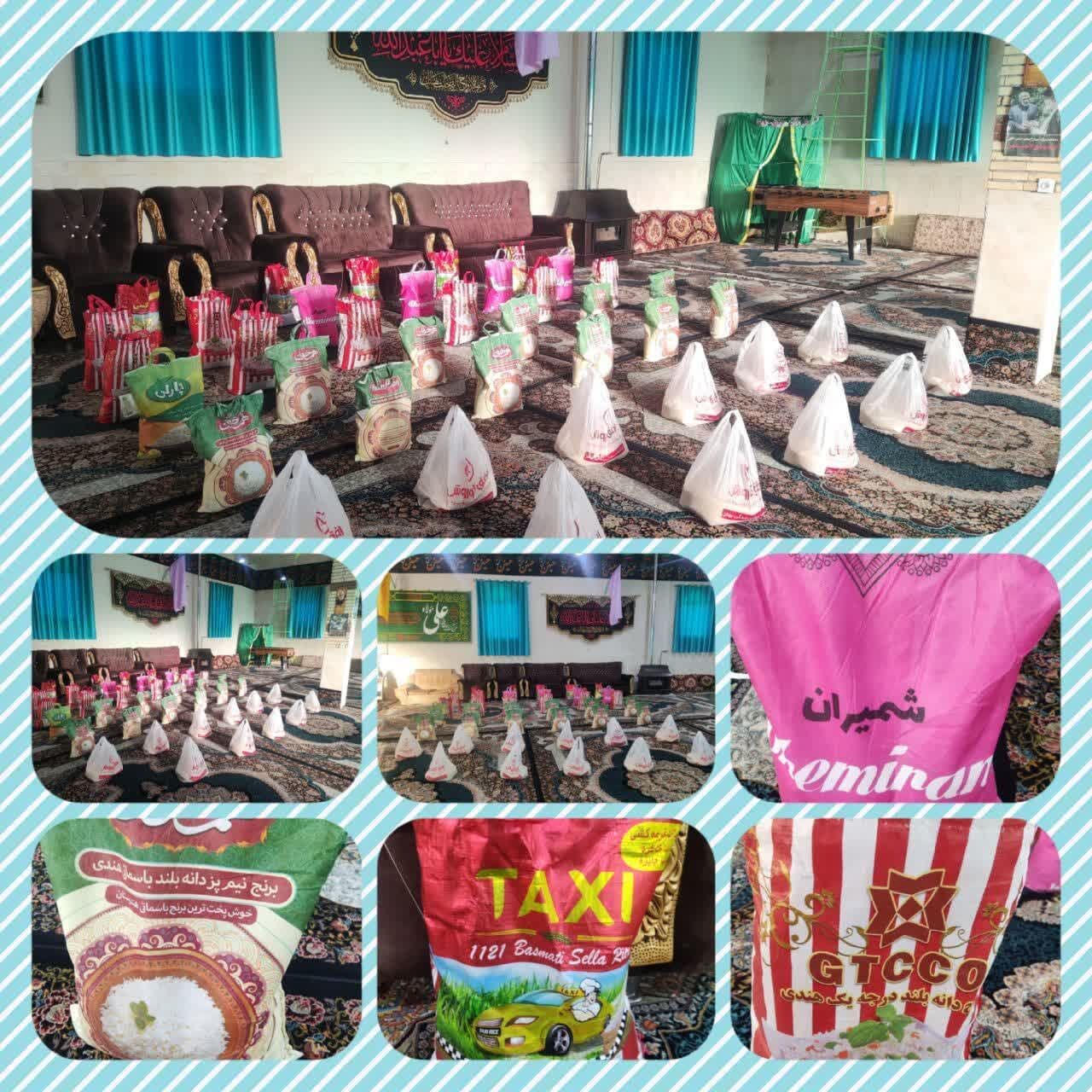 بستههای معیشتی بین نیازمندان ازنا توزیع شد