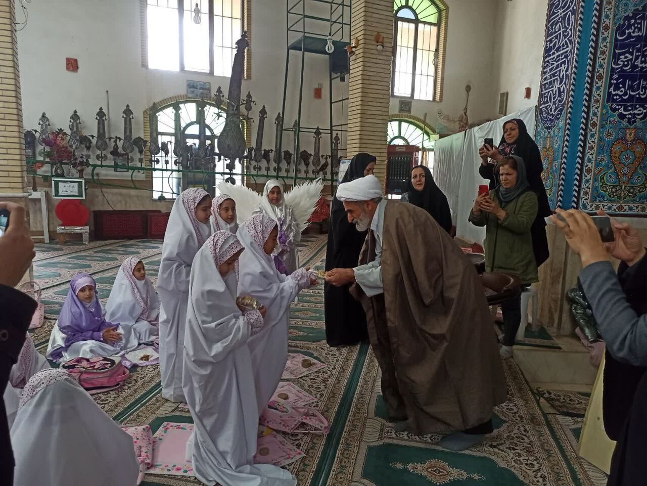 جشن تکلیف فرشتهها در روز میلاد حضرت زهرا(س)