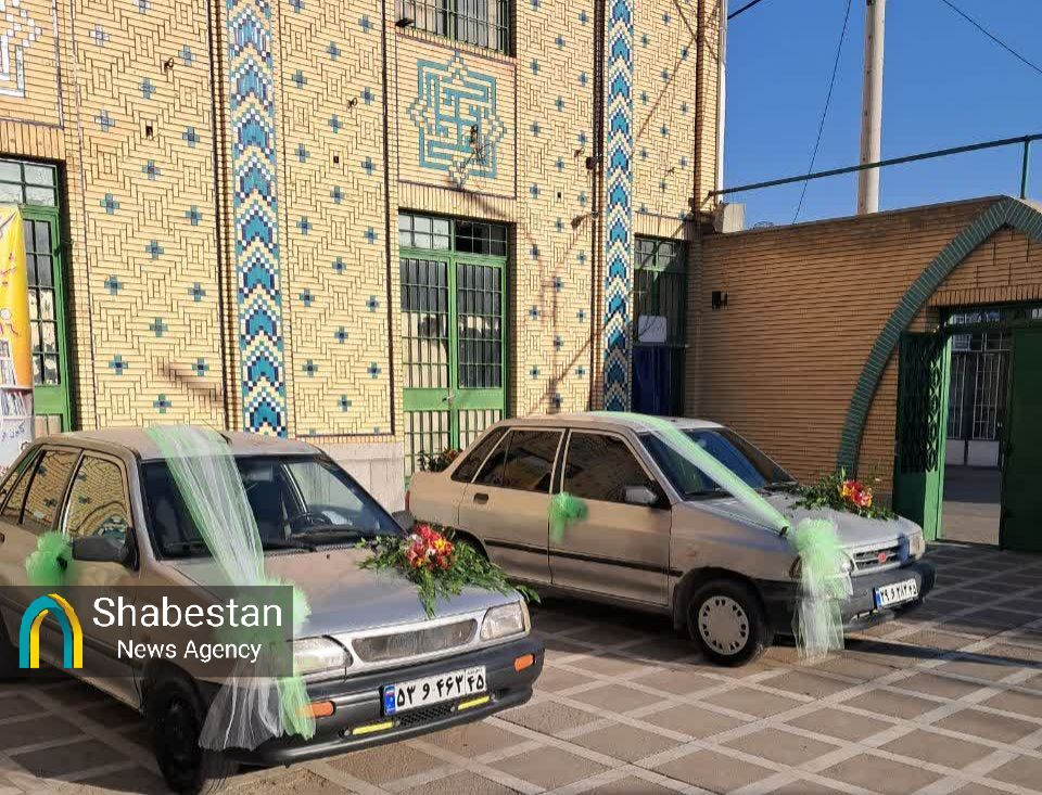 بدرقهای شکوهمند از مسجد تا خانه بخت