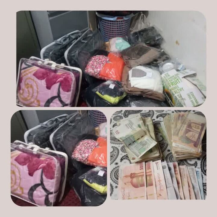 کمک‌های اعضای کانون ام‌ابیهای همدان به جبهه مقاومت