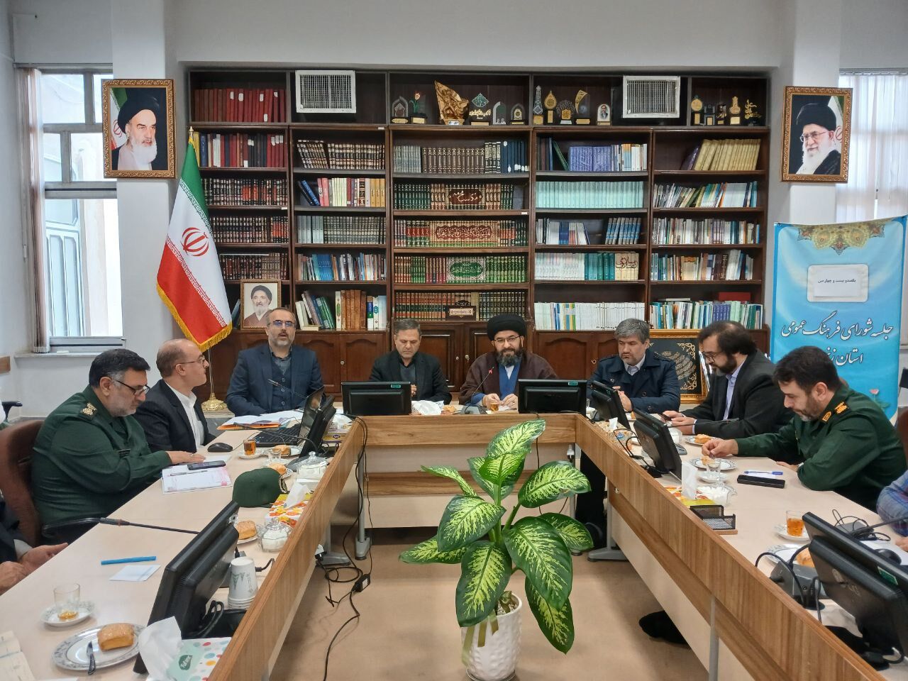 یکصد و بیست و چهارمین جلسه شورای فرهنگ عمومی در زنجان تشکیل شد