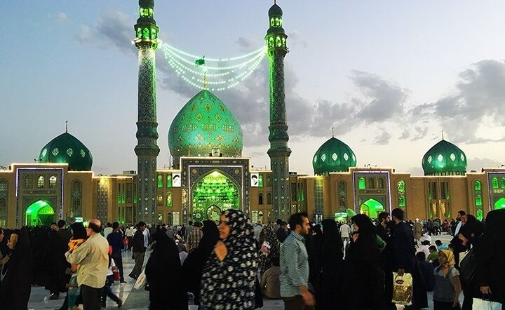 مراسم آستان مقدس مسجد جمکران در ماه مبارک رمضان