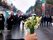 جلوه‌هایی از ارادت و خدمت در مسیر گلزار شهدای کرمان