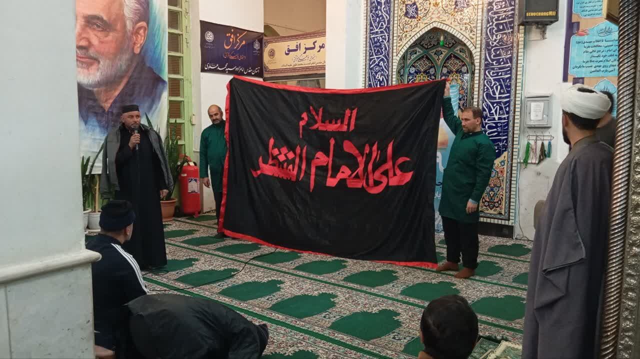 میزبانی گرم امامزاده علوی(ع) از زائرین پیاده عراقی