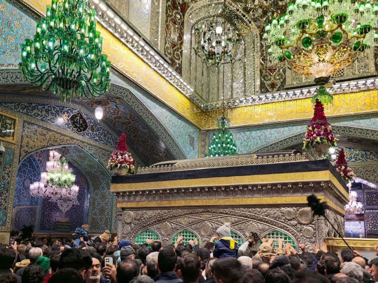 مشهدالرضا سوگوار امام هادی(ع)