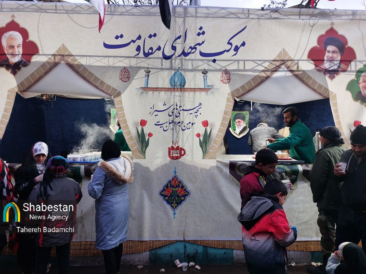 به نام نامیِ عشق؛ هر چه بادا باد| روایتی از موکبداری ایرانیان در طریقالشهدای کرمان