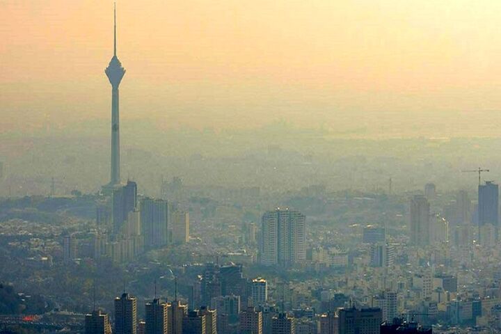 هوای تهران در وضعیت ناسالم و آلوده