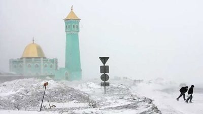 مساجد شگفت‌انگیز در قطب شمال+ عکس