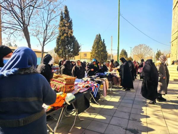 مسجدی که فرصت اشتغال و درآمدزایی به بانوان داده است