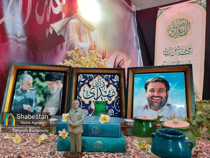 شبِ رفیق خوشبخت در بزمی‌خوانی مداحان کرمان