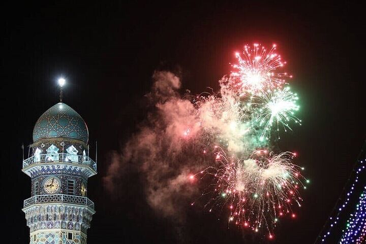 مشهدالرضا غرق در شادی میلاد ابن‌الرضا(ع)