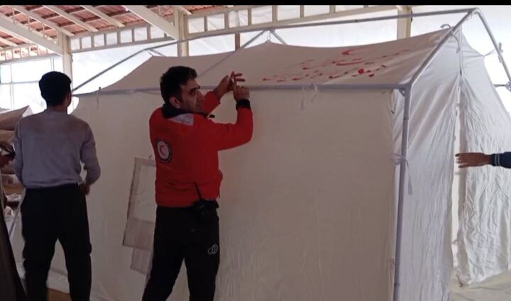 همکاری هلال‌احمر ایران با مجامع بین‌المللی در حمایت از آوارگان سوری