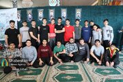 اعتکاف دانش‌آموزی در مسجد امام سجاد(ع) شهرکرد