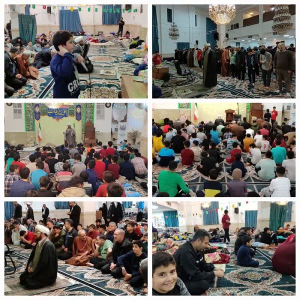 آغاز فصل بندگی دهه نودیها از اعتکاف