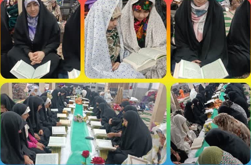 اعتکافی با طعم شیرین دخترانه