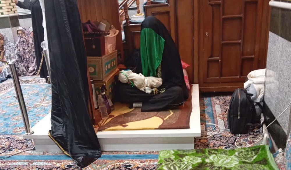 اعتکافی با طعم شیرین دخترانه