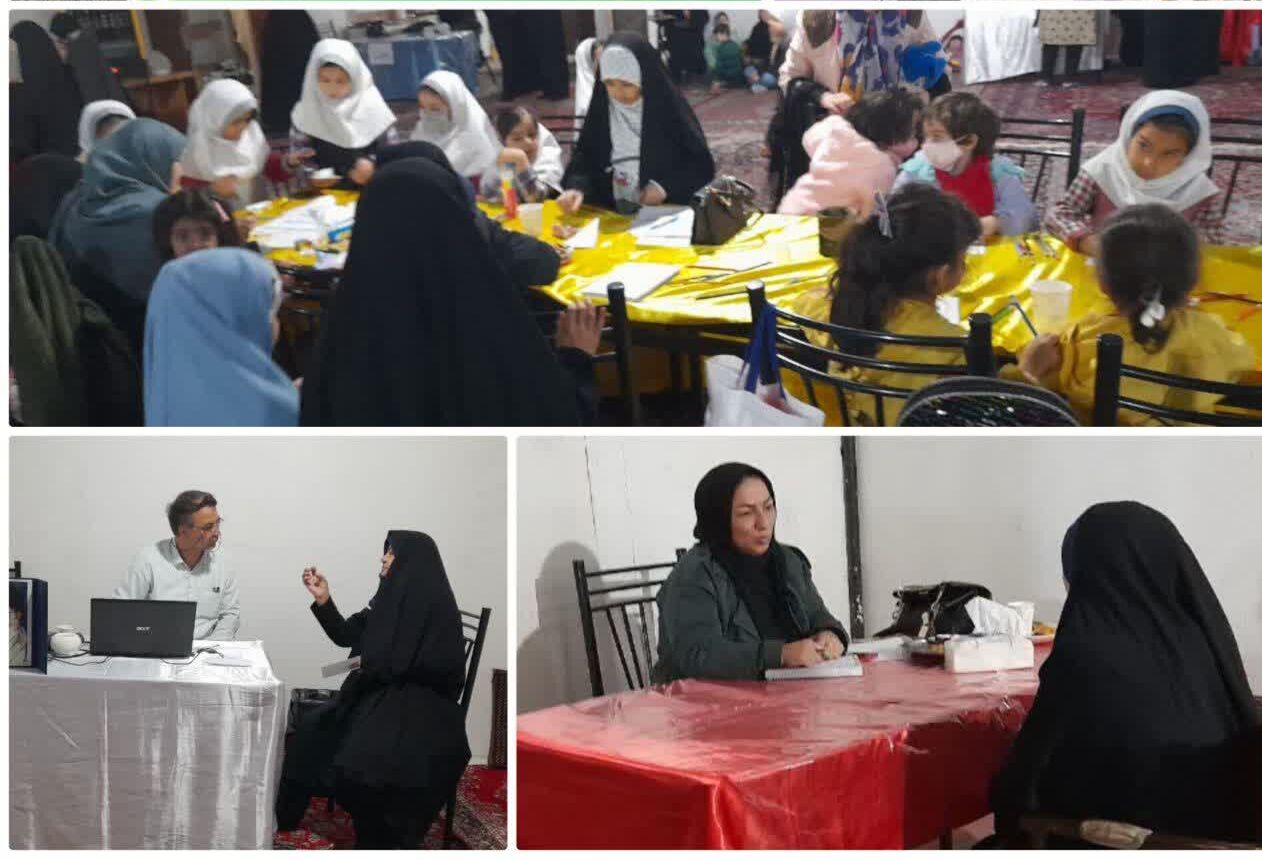 خدمت رایگان بانوان مسجدی به یاد سردار دلها