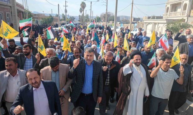 راهپیمایی «جمعه نصر» در چرام