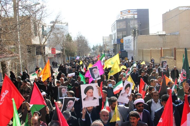 راهپیمایی جمعه نصر در کهگیلویه و بویراحمد برگزار شد