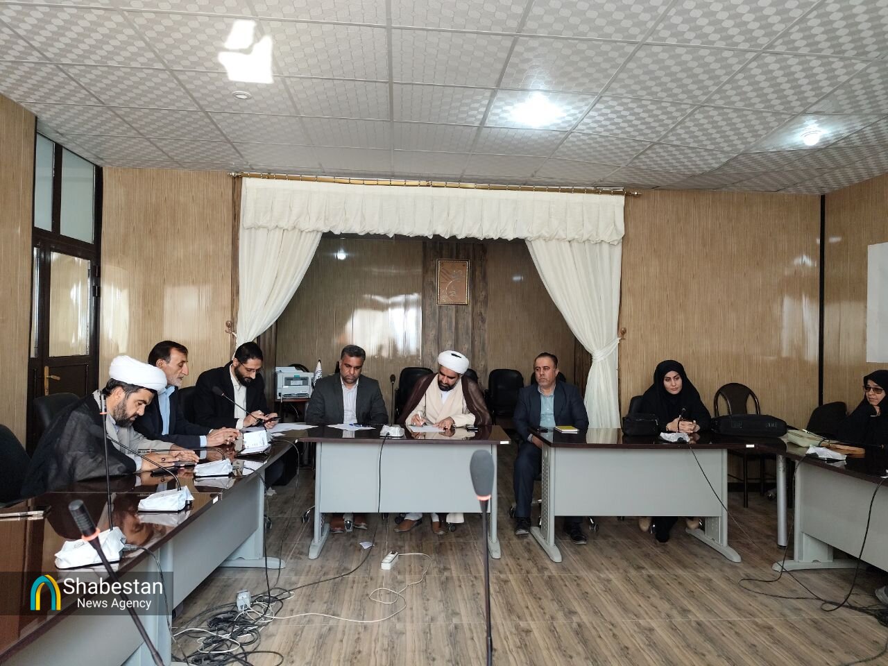 نشست کمیته مساجد دهه فجر جنوب کرمان برگزار شد