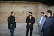 بازدید نماینده مجلس از روند بازسازی پردیس سینمایی غدیر شهرکرد