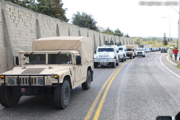 بیانیه ارتش لبنان در خصوص تعلل اسرائیل در عقب نشینی از جنوب این کشور