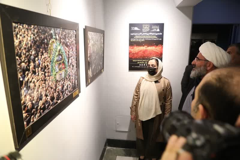 گشایش هفدهمین نمایشگاه بینالمللی عکس «مهر محرم» در سمنان