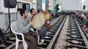 طنین نوای دف در مسجد بلبان‌آباد/ گرامیداشت مبعث رسول مهربانی