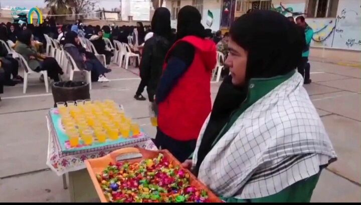 فیلم| دانش آموزان روستایی مبعث پیامبر را جشن گرفتند