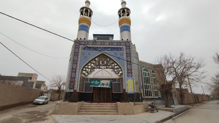 روستای گنبدواز مسجددار شد