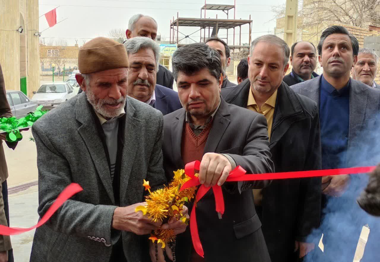 افتتاح مسجد حضرت ابوالفضل(ع) در روستای گنبدواز مشهد