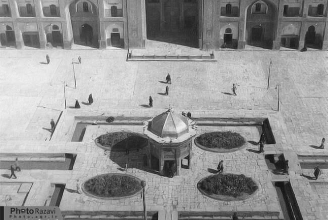 قصهی صحن هزارساله عتیق در حرم امام رضا(ع)