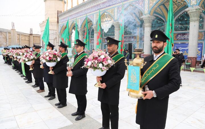 تب و تاب میزبانی از زائران نیمه‌شعبان در مسجد مقدس جمکران